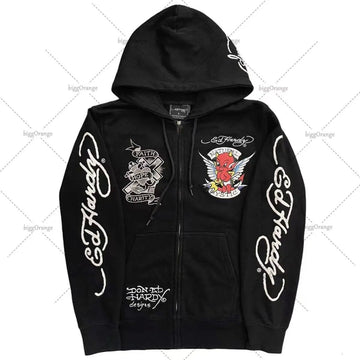 2025 New Direct Selling Retro Gothic Hop Long-Sleeved 3D Sweaty Loose Hooded Sport DJPT